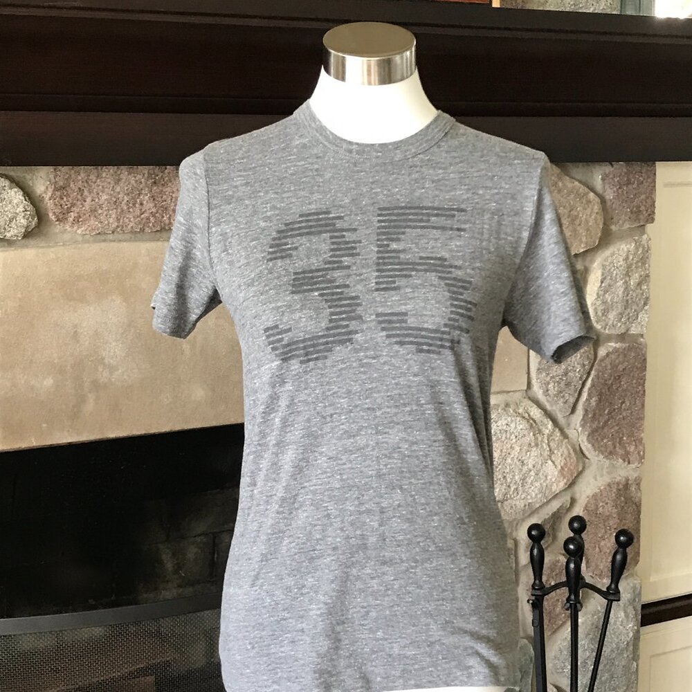 'Alternative Earth Apparel' Fiserv. Gray T-Shirt - Size Medium